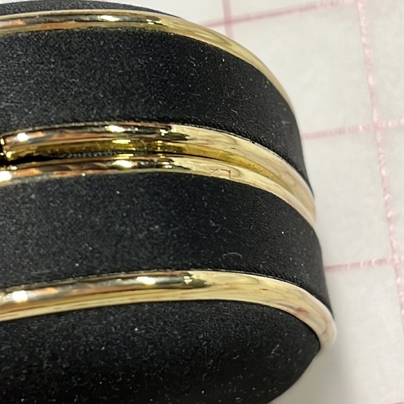 Evening Cocktail NWT Black & Gold Shoulder/Clutch Option Wedding Prom Purse - Picture 11 of 12